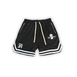 No Bad Vibez Jersey Shorts - Black
