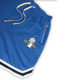 No Bad Vibez Jersey Shorts - Blue