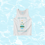 Noms Life Sunny Summer Palms Tank - White