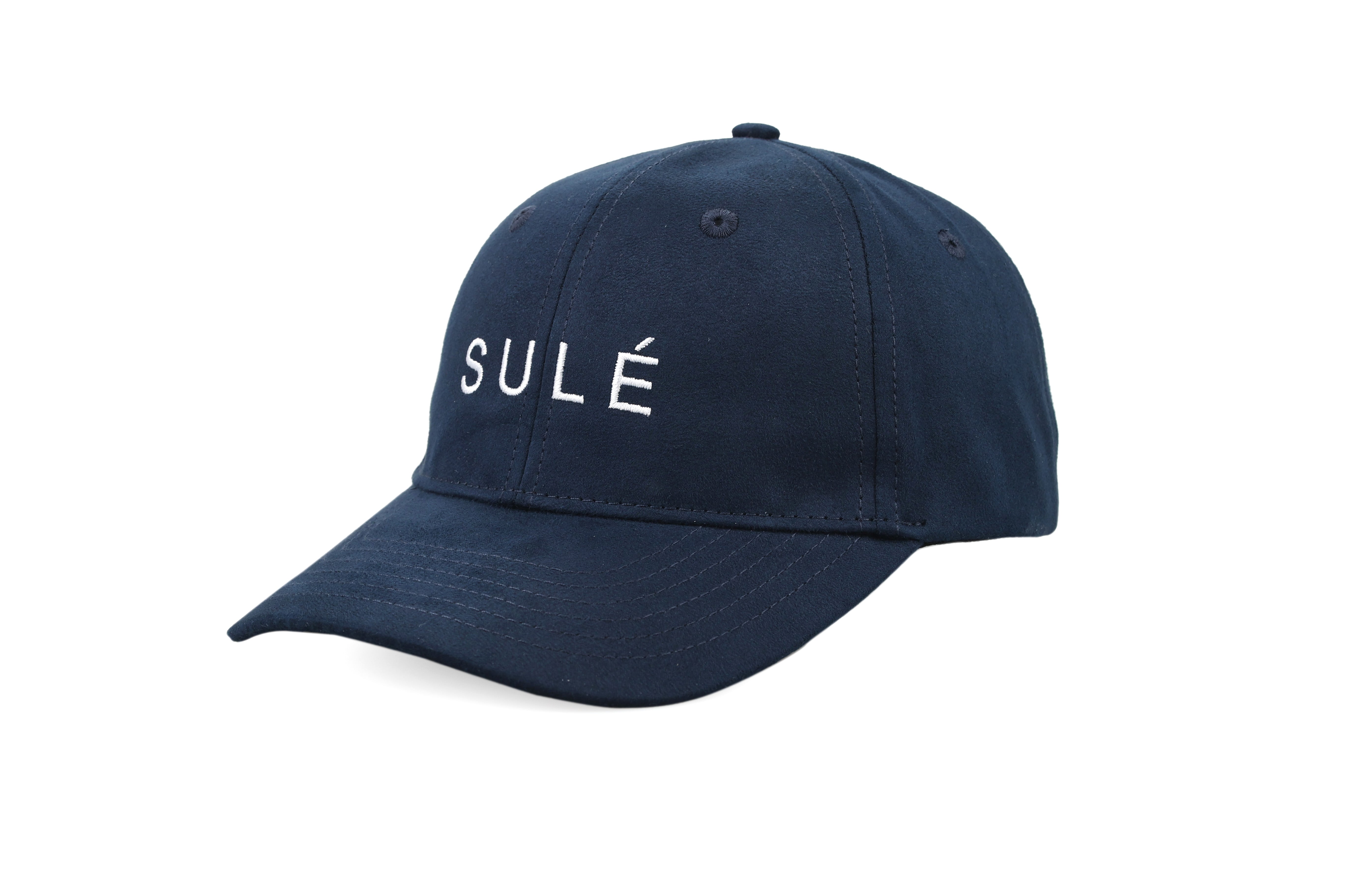 Sule Cap - Navy Blue Suede