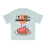 Noms Life Orro’ a Pancake Acid Wash T-shirt - Blue