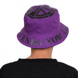 Amen Reversible Bucket Hat - Purple/Black