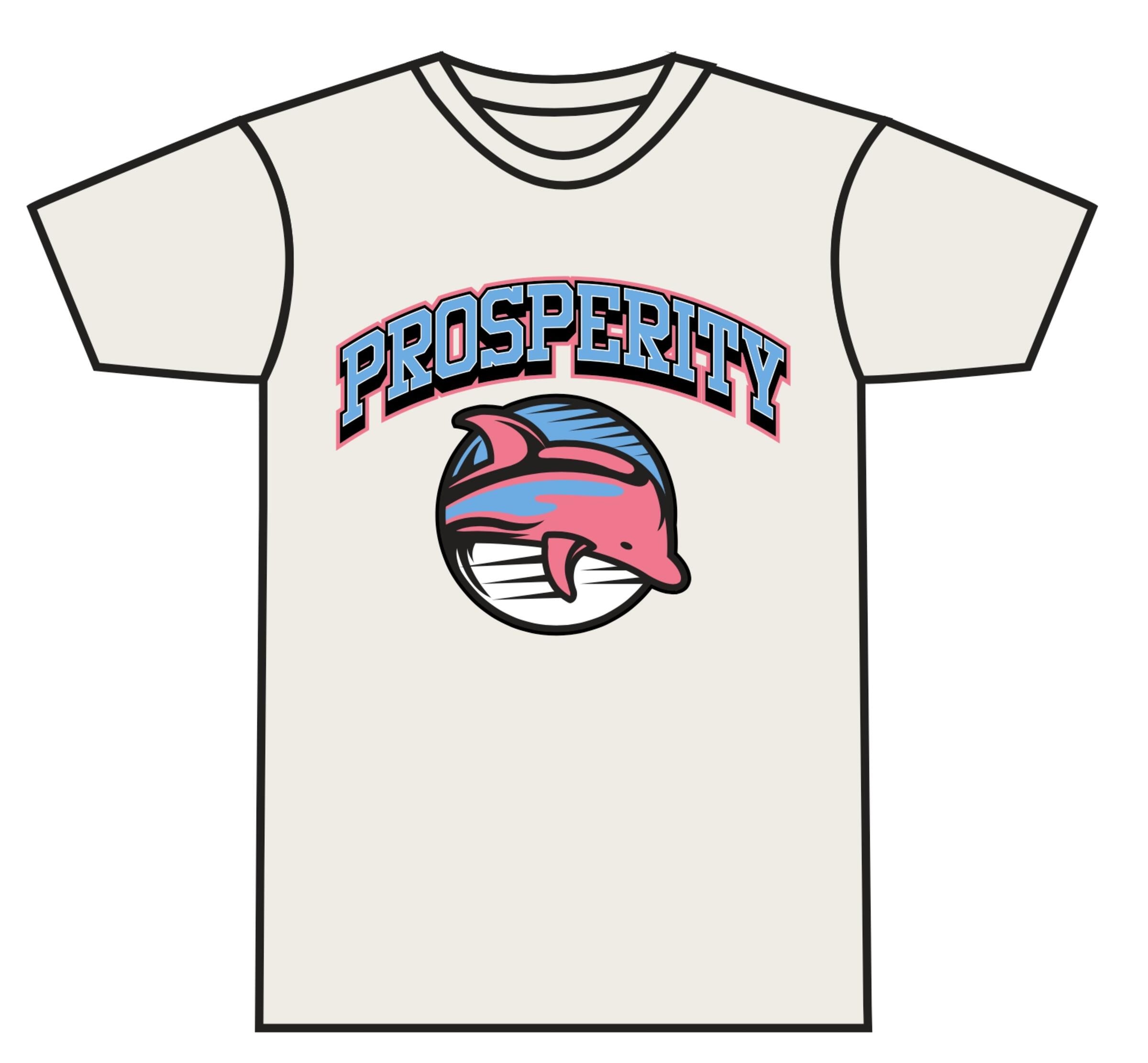 Pink Dolphins Prosperity Tee - Ivory