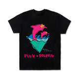 Pink Dolphins X After School Special DOUBLE DOLPHIN TEE - Black