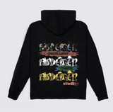 Pas De Mer Band Hoody - Black