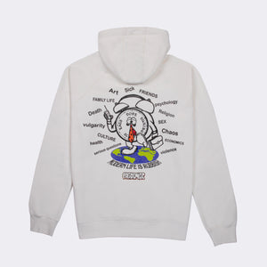 Pas De Mer Life Is Rubbish Hoody - Natural
