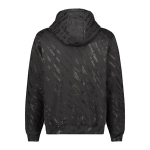 Personal Issues Stamped Logo Hoodie - Dark Grey