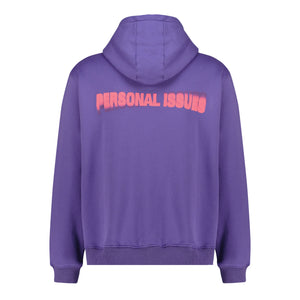 Personal Issues Oversized Hoodie - Purple