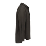 Personal Issues Long Sleeve Oversized Shirt -  Dark Khaki
