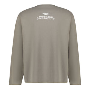 Personal Issues Don’t Look Away Sweater - Grey