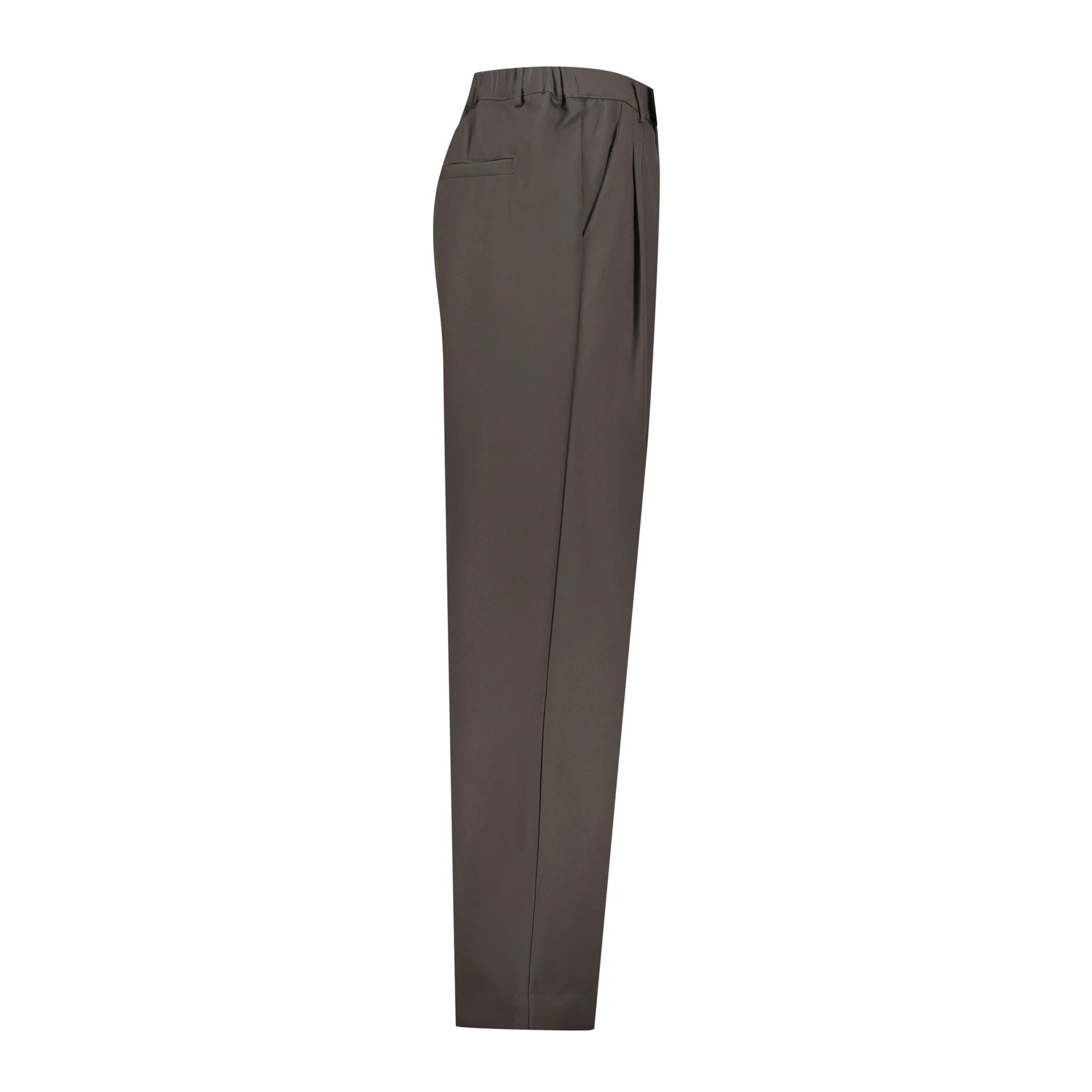 Personal Issues Wide Leg Trousers - Dark Brown