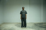 Personal Issues Faded Oversized Tshirt - Dark Grey