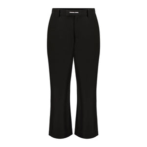 Personal Issues Cropped Trousers - Black