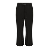 Personal Issues Cropped Trousers - Black