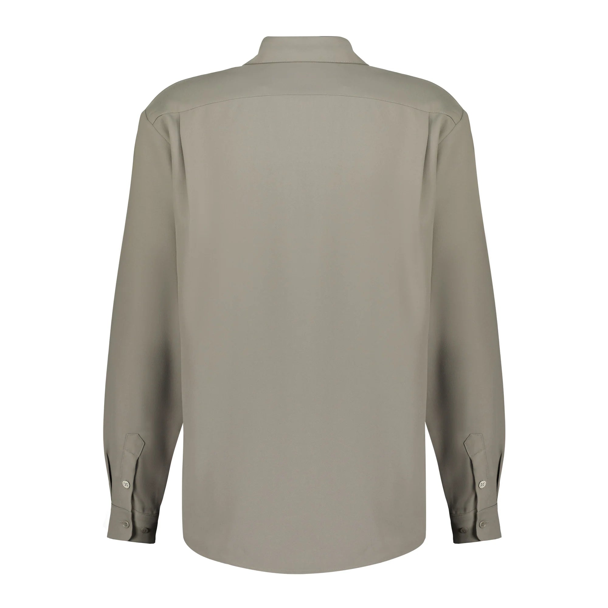 Personal Issues Long Sleeve Oversized Shirt - Beige