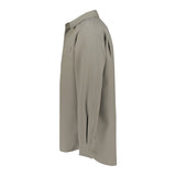 Personal Issues Long Sleeve Oversized Shirt - Beige