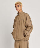 XLarge Piping Nylon Jacket - Brown