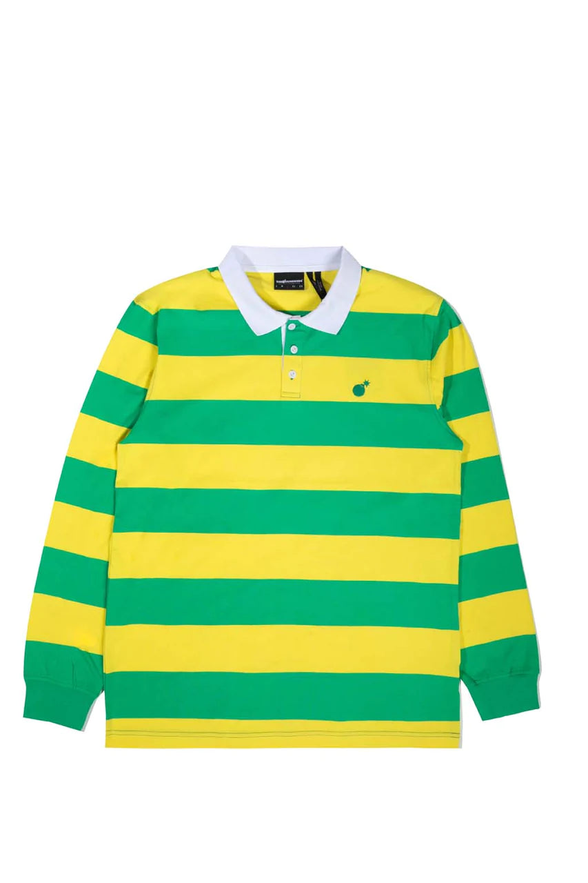 The Hundreds Pacific LS Rugby - Green
