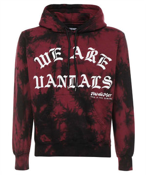 Pas De Mer Wav Hoody - Burgundy/black