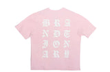 Brandtionary Old English letters Tee - Pink