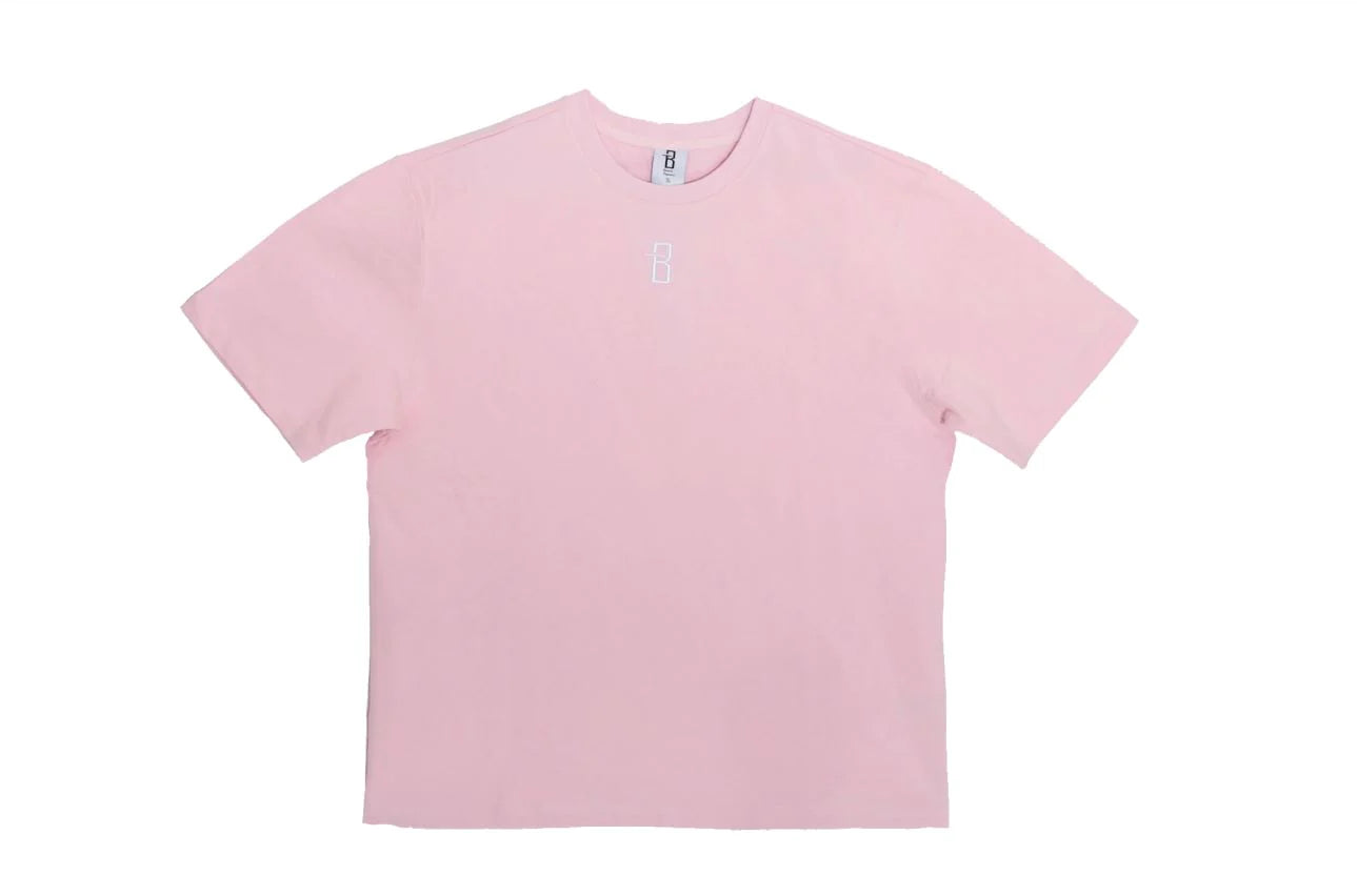 Brandtionary Old English letters Tee - Pink