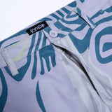 RIP N DIP Hypnotic Twill Pants - Grey/Lavender/Neon