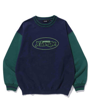 XLarge Retro Crewneck Sweat - Navy