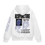 Rip n Repair Wellness Center Hoodie - White