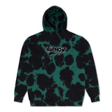 RIP N DIP RIPNTAIL Hoodie - Green/Black tie dye