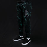RIP N DIP RIPNTAIL Sweatpants - green/light slate tie dye