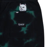 RIP N DIP RIPNTAIL Sweatpants - green/light slate tie dye