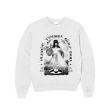 Student Please Lord Crew Sweater - White