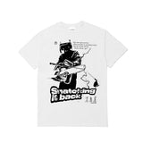 Students Snatching It Back T-shirt - White
