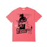 Students Snatching It Back T-shirt - Salmon