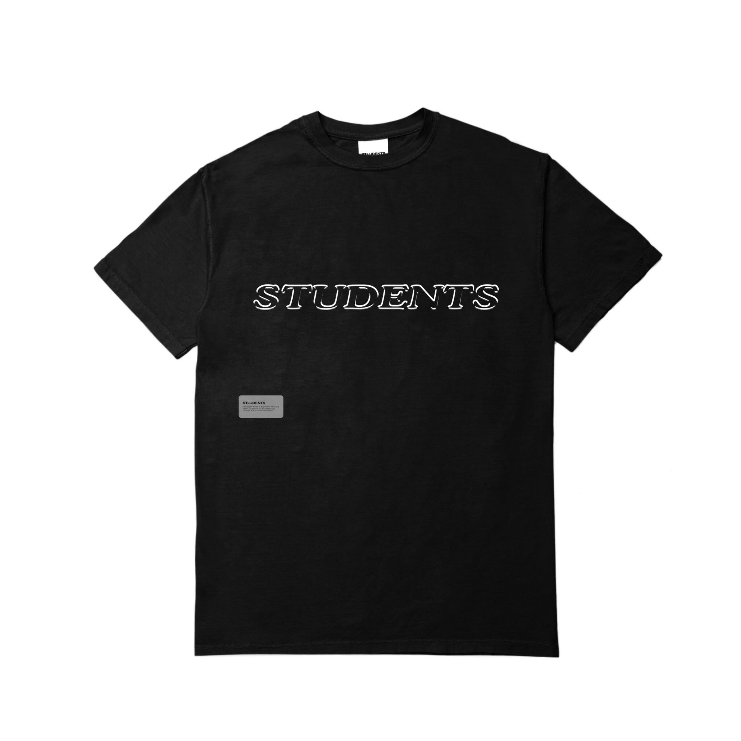 Students Golden Glory T-shirt - Black