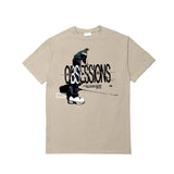 Students Obsessions T-shirt - Sand