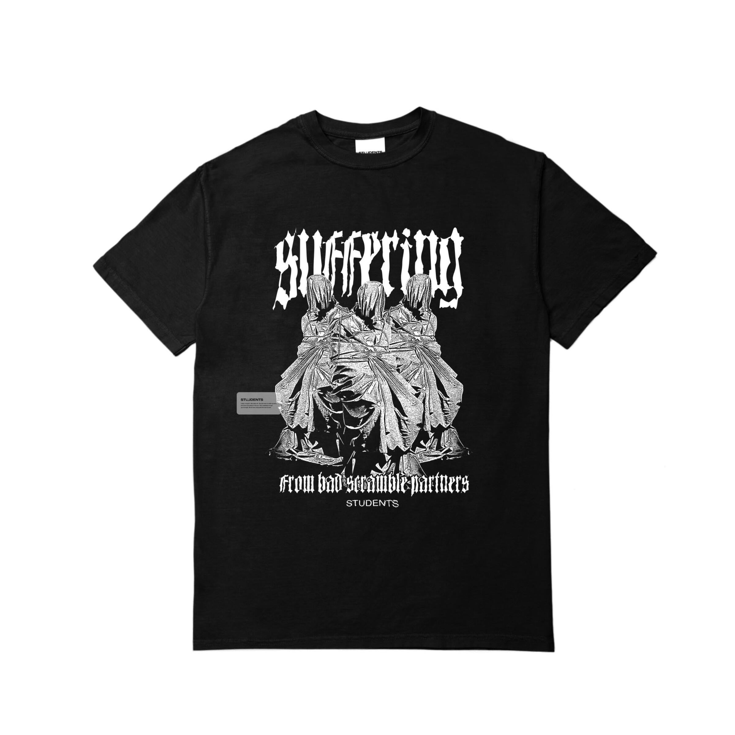 Students Suffering T-shirt - Black