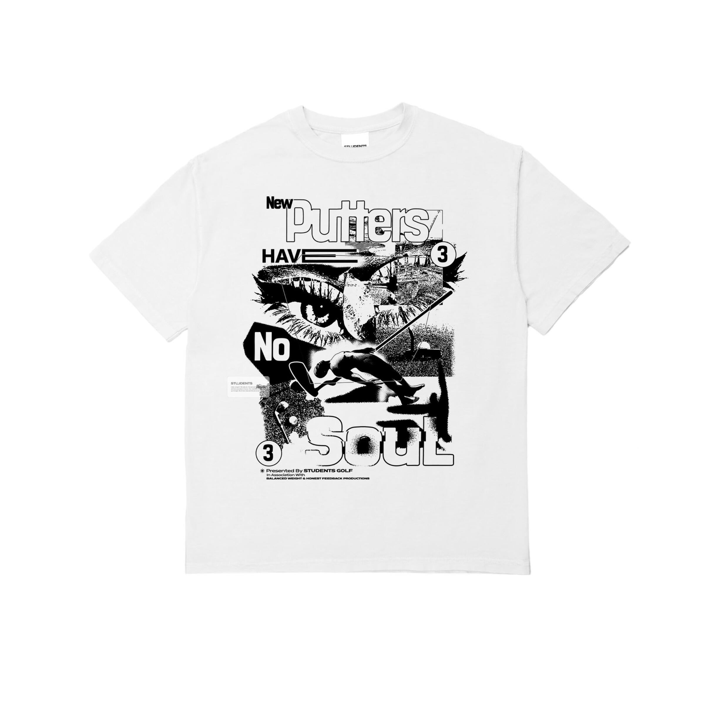 Students New Putters T-shirt - White