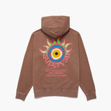 Supervsn Flare Zip-Up Hoodie - Mauve
