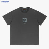 Twenty Three Memories UV Reactive Print T-Shirt - Grey