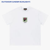 Twenty Three Memories UV Reactive Print T-Shirt - White