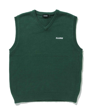 XLarge Standard Logo Knit Vest - Green