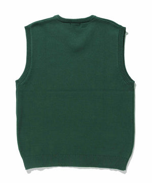 XLarge Standard Logo Knit Vest - Green
