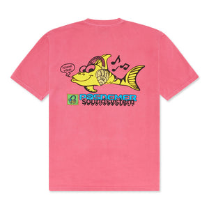 Pas De Mer Soundsystem T-Shirt - Fucsia