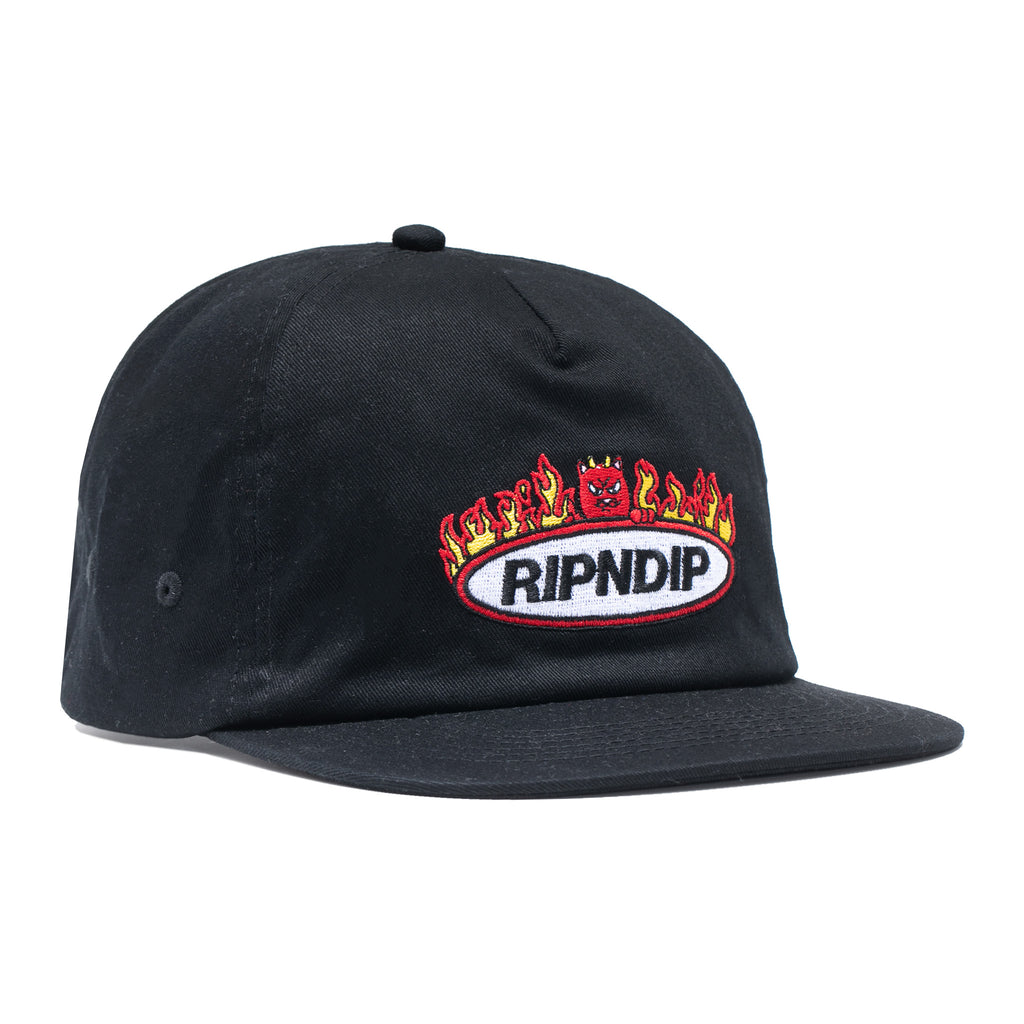 Rip N Dip Welcome To Heck Trucker Hat - black