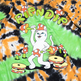Rip N Dip Do You Even Lift Tee - Neon/Black/Orange Loop Dye