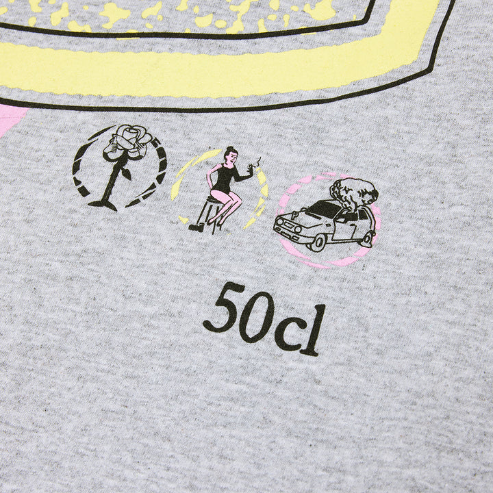 Pas De Mer Stoned Island T-Shirt - Melange Grey