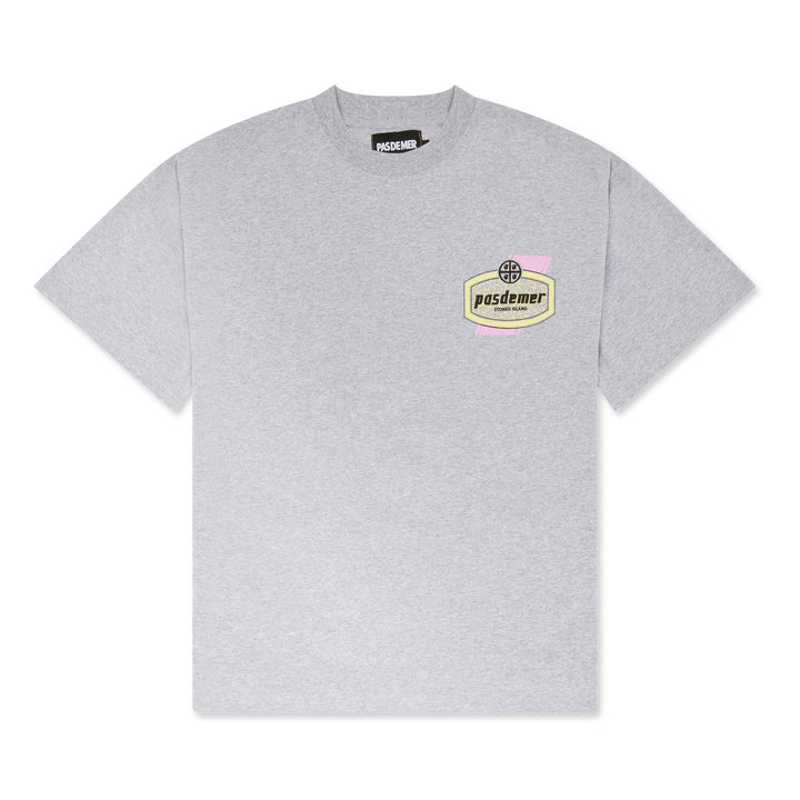 Pas De Mer Stoned Island T-Shirt - Melange Grey