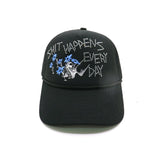 Jungles Jungles Shit Happens Trucker Cap - Black