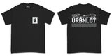 Urbn Lot V1.0 Logo Banner T-Shirt - Black